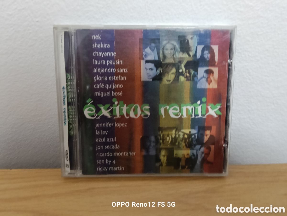 CDs de m&uacute;sica: CD &Eacute;xitos Remix m&uacute;sica variada