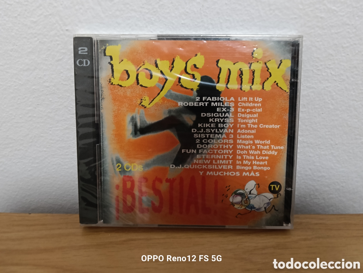 CDs de m&uacute;sica: CD Boys Mix Precintado