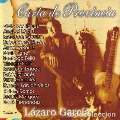 CDs de m&uacute;sica: Carta de provincia- 8423479066759