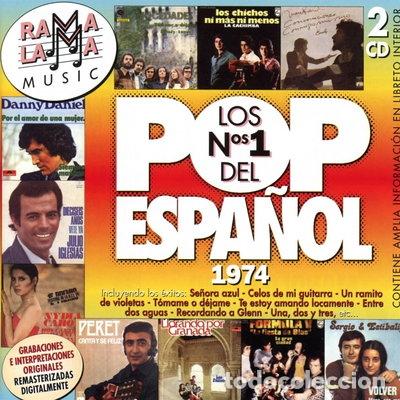 CDs de m&uacute;sica: Los N&uacute;meros Uno Del Pop Espa&ntilde;ol 1974- 8436004062966