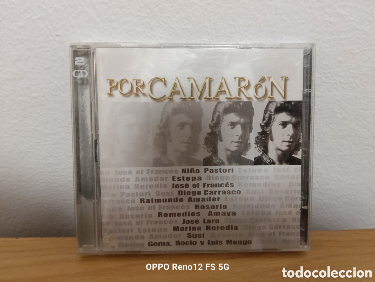 CDs de m&uacute;sica: CD Por Camar&oacute;n Flamenco Varios Artistas