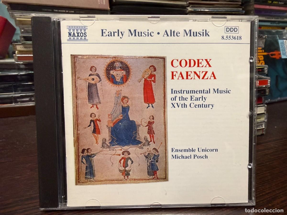 CDs de m&uacute;sica: Ensemble Unicorn, Michael Posch - Codex Faenza (Instrumental Music Of The Early XVth Century) (CD)