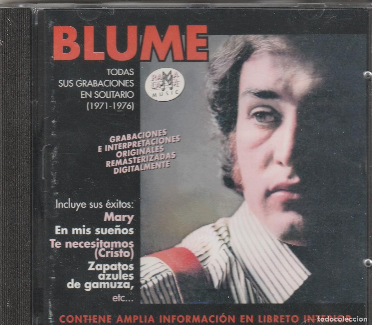 CDs de m&uacute;sica: Blume - Todas Sus Grabaciones En Solitario (1971-1976))