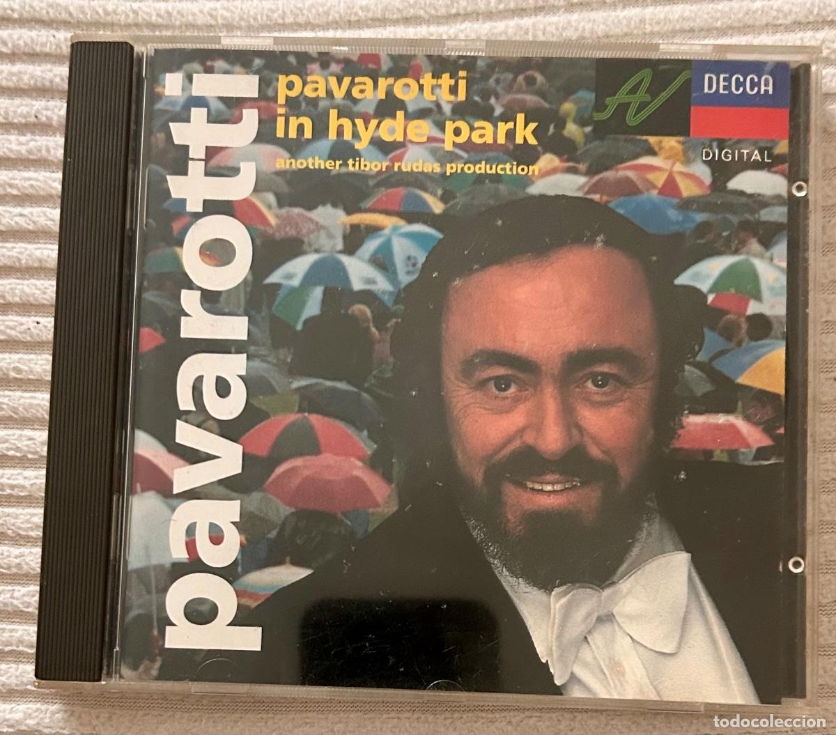 CDs de m&uacute;sica: Pavarotti in Hyde Park
