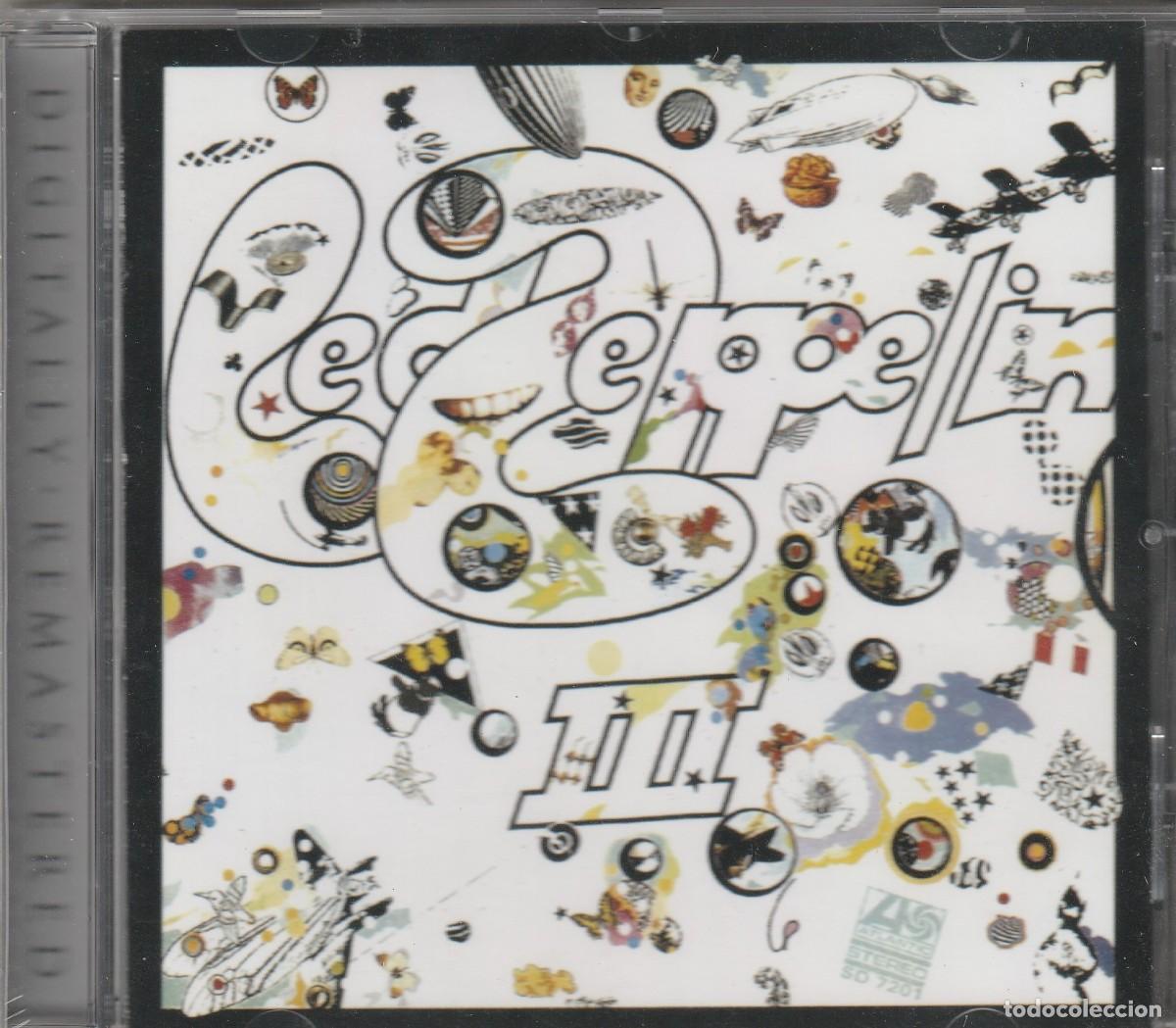 CDs de m&uacute;sica: Led Zeppelin III, lanzado en 1994.-Formato: CD-((( NUEVO & PRECINTADO )))