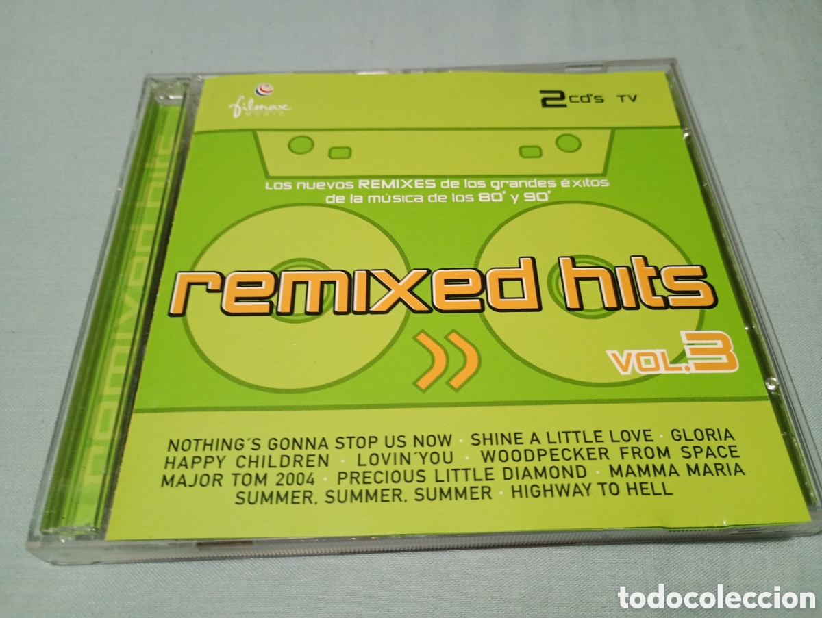 CDs de m&uacute;sica: Remixed hits CD volumen 3