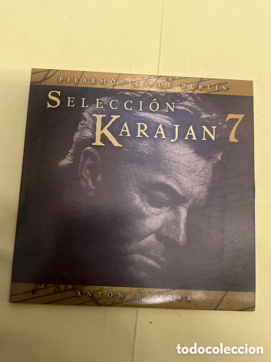 CDs de m&uacute;sica: T1/D100. SELECCI&Oacute;N KARAJAN 7. FILARMONICA DE BERLIN. ANTON DVORAK.