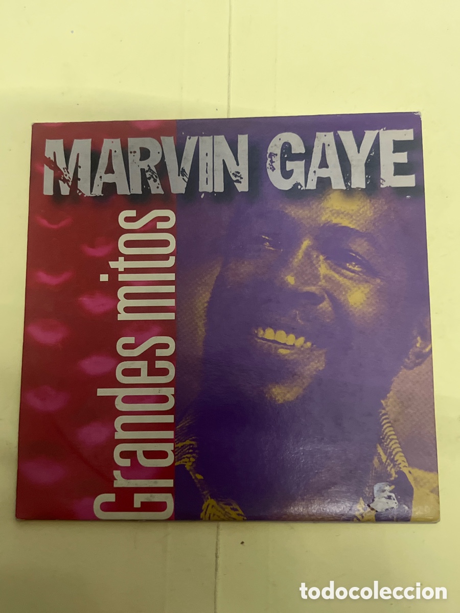 CDs de m&uacute;sica: T1/D3/100. Marvin Gaye Grandes Mitos CD 5 canciones