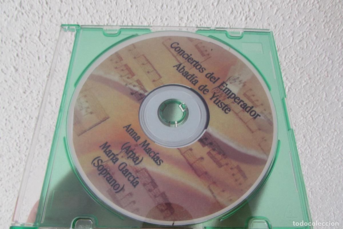 CDs de m&uacute;sica: CONCIERTOS DEL EMPERADOR ABADIA DE YUSTE ANNA MACIAS (ARPA) MARIA GARCIA (SOPRANO)