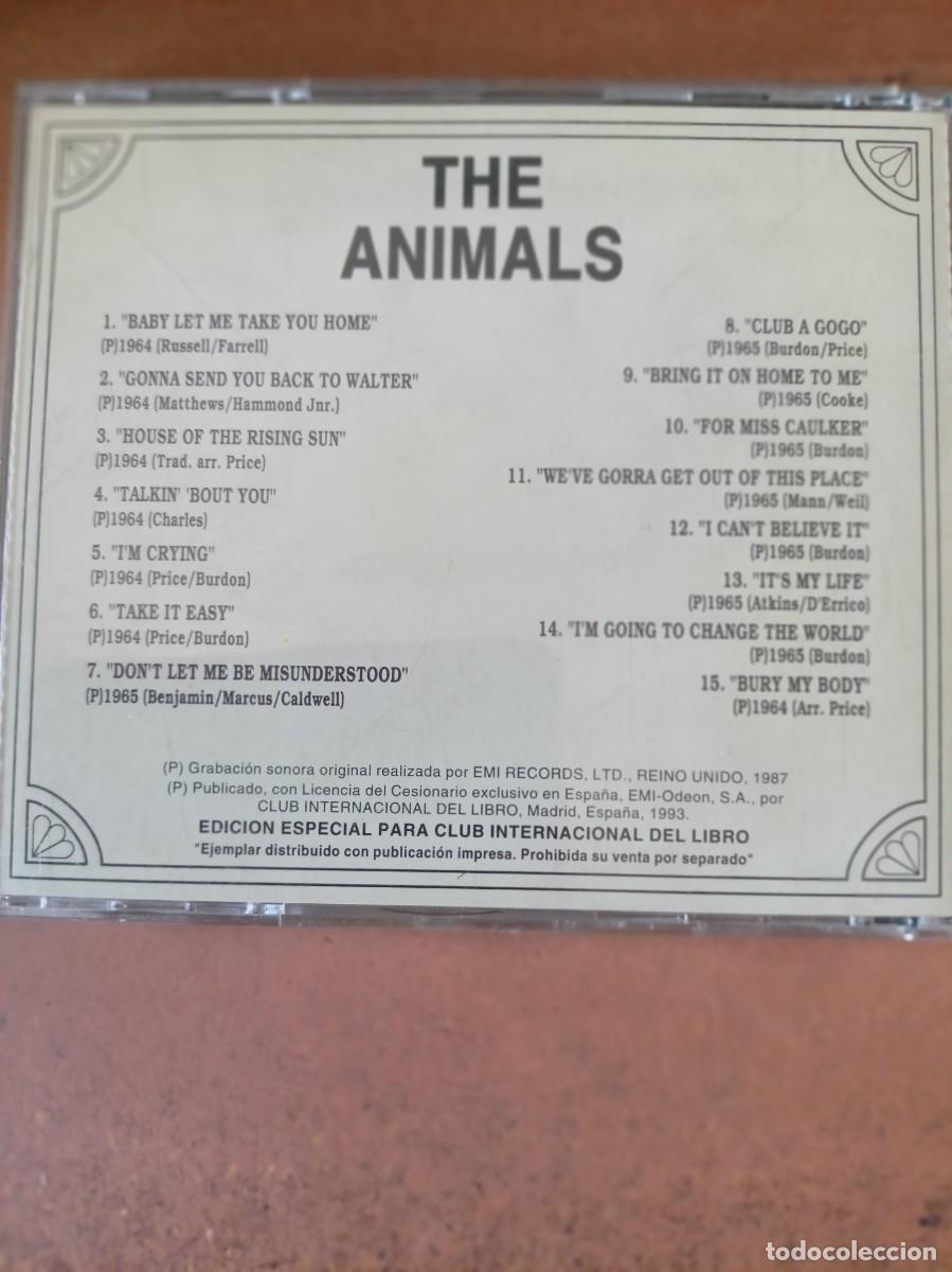 CDs de m&uacute;sica: The Animals CD - Colecci&oacute;n Los 60 de los 60 - Foto 2
