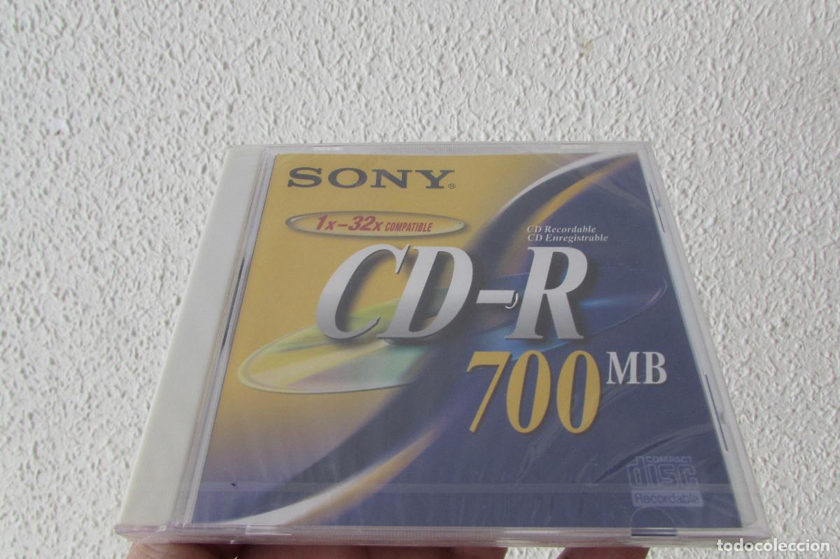 CDs de m&uacute;sica: SONY CD-R 700 MB 1X-32X COMPATIBLE PRECINTADO