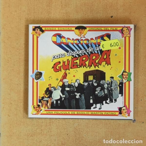 CDs de m&uacute;sica: VARIOS - CANCIONES PARA DESPUES DE UNA GUERRA - CD