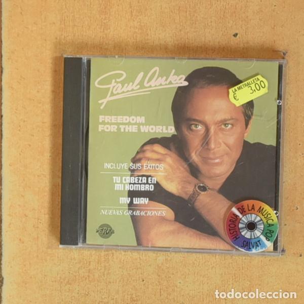CD di Musica: PAUL ANKA - FREEDOM FOR WORLD - CD