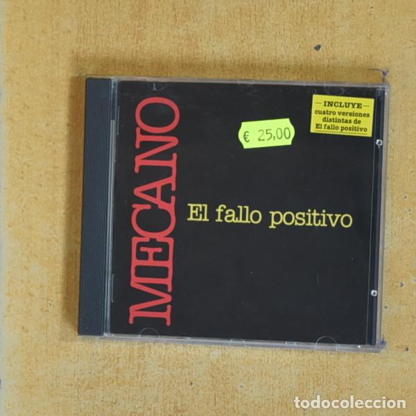 CDs de m&uacute;sica: MECANO - EL FALLO POSITIVO - CD