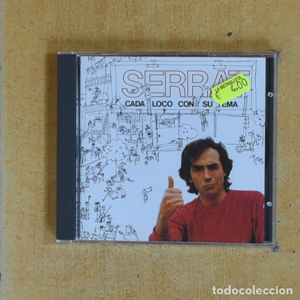 CDs de m&uacute;sica: JOAN MANUEL SERRAT - CADA LOCO CON SU TEMA - CD