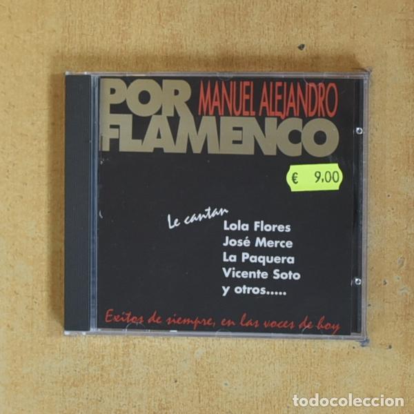 CDs de m&uacute;sica: MANUEL ALEJANDRO - POR FLAMENCO - CD