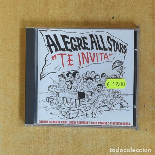 CDs de m&uacute;sica: ALEGRE ALL STARS - TE INVITA - CD