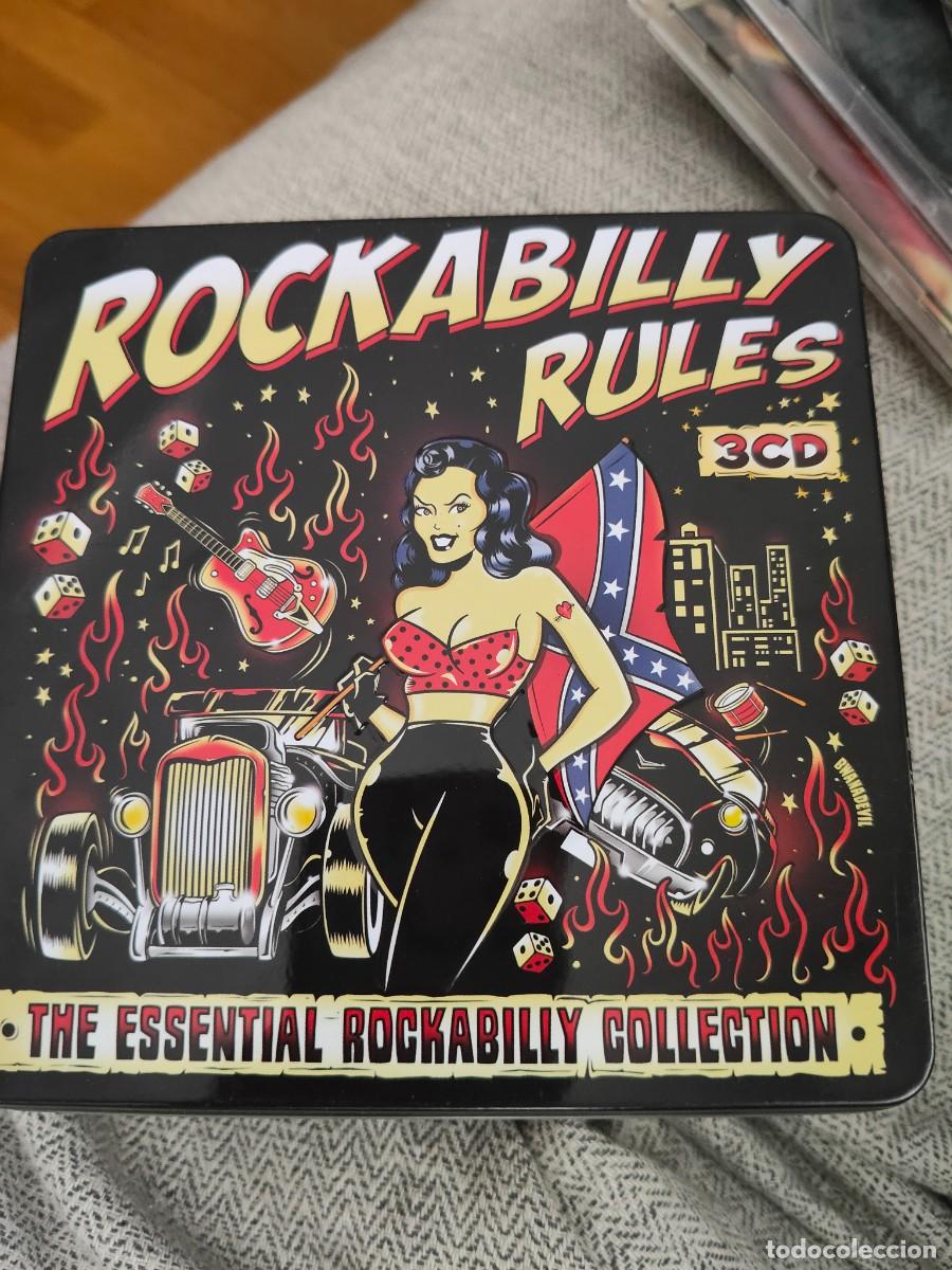 CDs de m&uacute;sica: Rockabilly Rules. Box