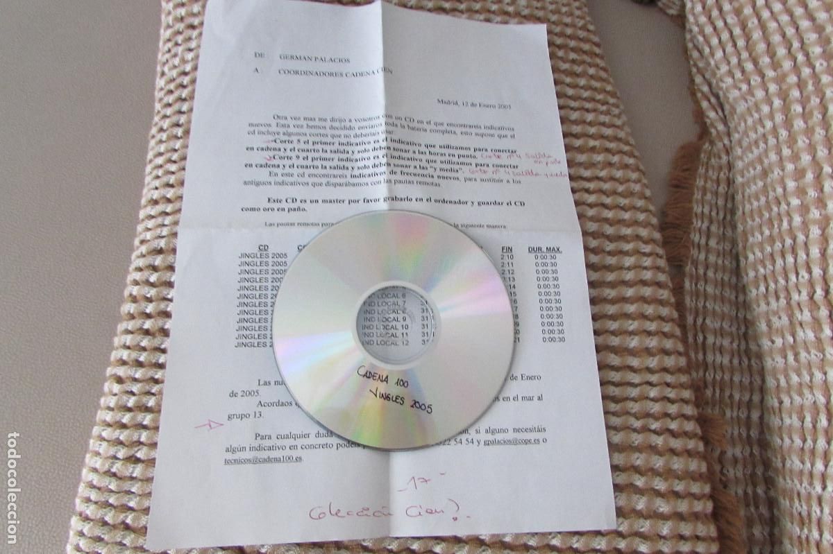 CDs de m&uacute;sica: CADENA 100 JINGLES 2005