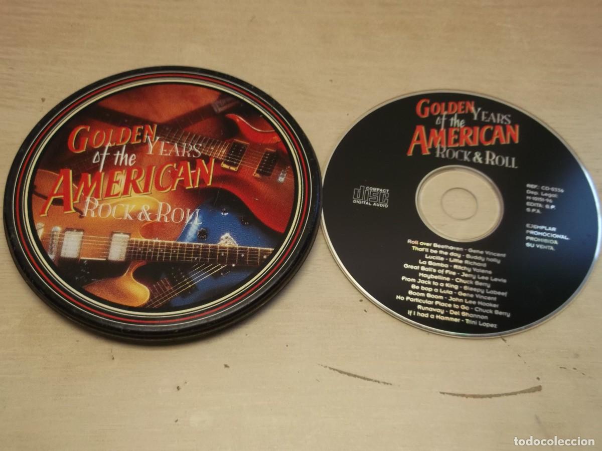 CDs de m&uacute;sica: Golden Years Of The American Rock & Roll CD CAJA METALICA