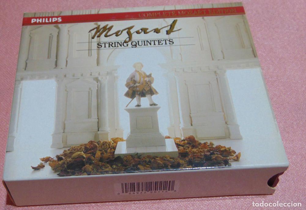 CDs de m&uacute;sica: MOZART - COMPLETE MOZART EDITION - STRING QUINTETS - 3 CD SET - GRUMIAUX - PHILIPS MADE IN GERMANY