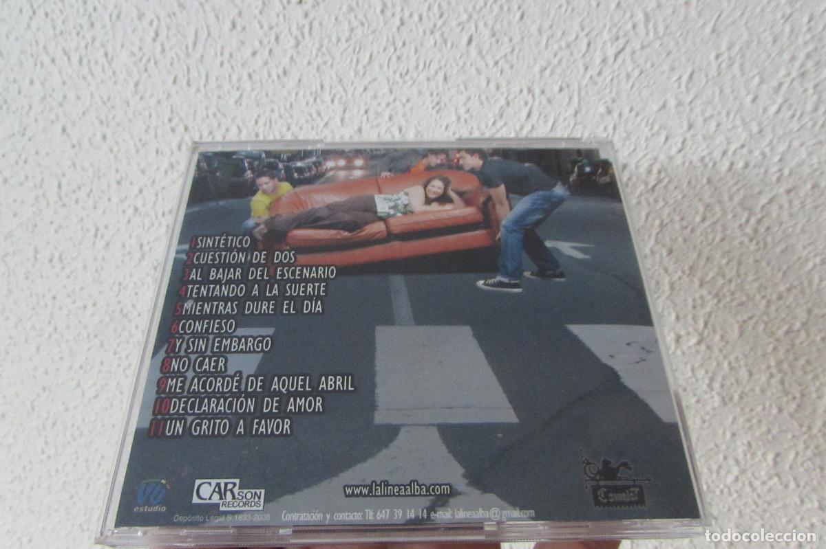 CDs de m&uacute;sica: LA LINEA ALBA TENTANDO LA SUERTE - Foto 2