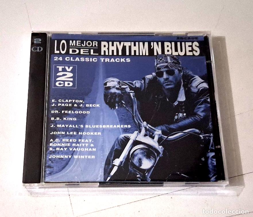 CDs de m&uacute;sica: CD &rdquo;LO MEJOR DEL RHYTHM 'N BLUES&rdquo; 2CD 24 TRACKS ERIC CLAPTON B.B. KING JOHNNY WI