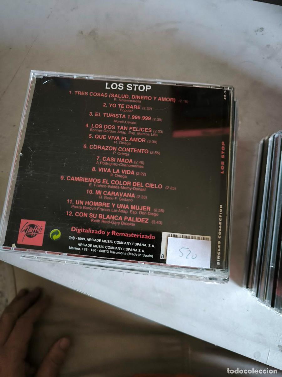CDs de m&uacute;sica: CD LOS STOP LOS DOS TAN FELICES - Foto 2