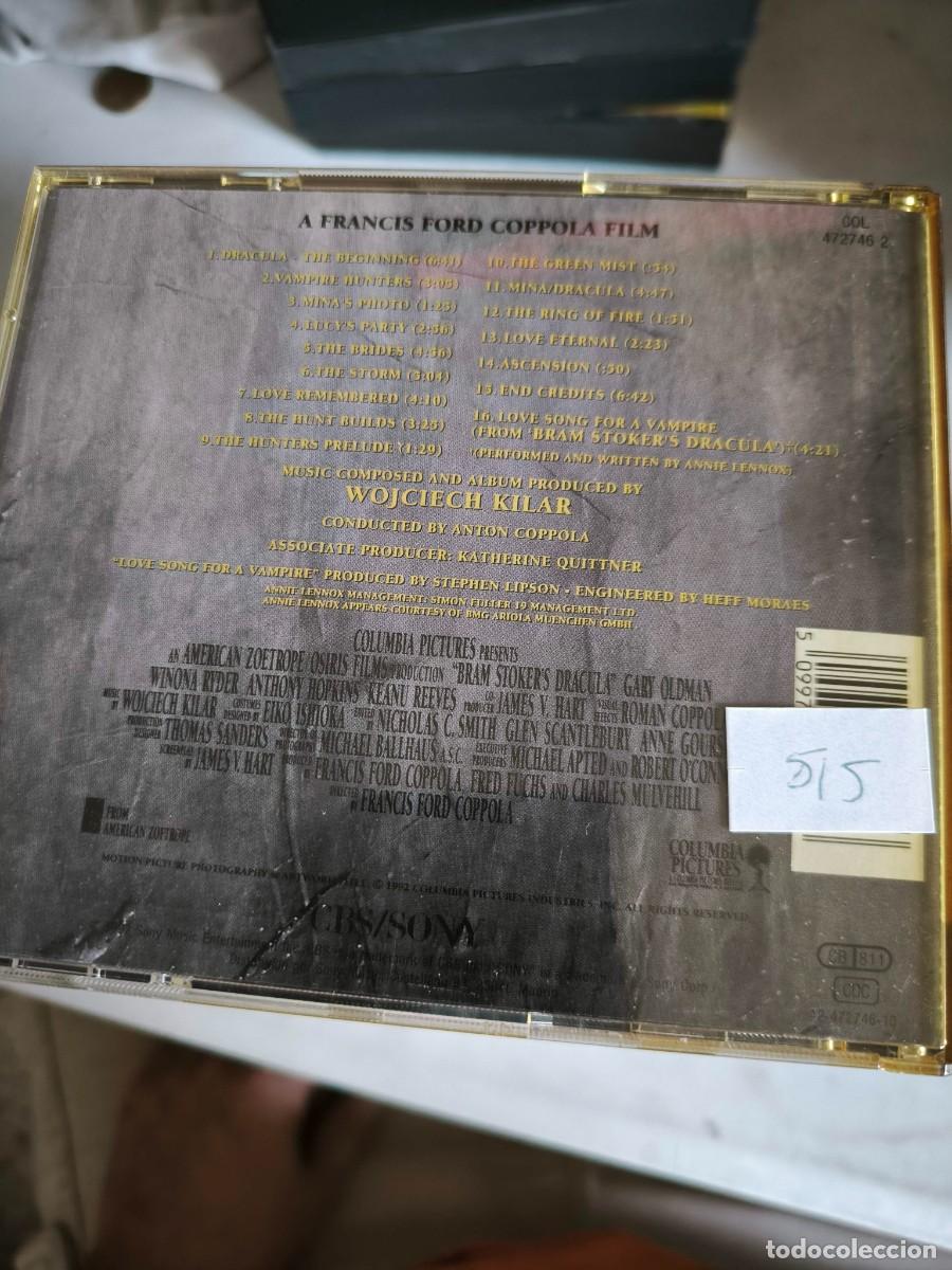 CDs de m&uacute;sica: CD - DRACULA - BANDA SONORA ORIGINAL - BSO - Foto 2
