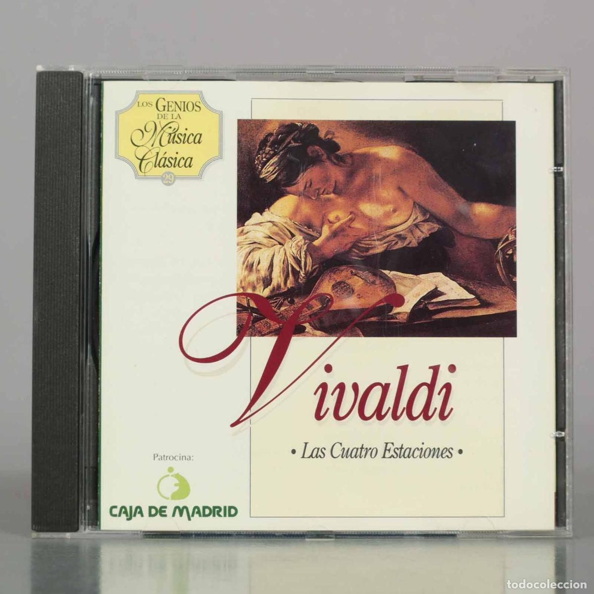 CDs de m&uacute;sica: CD. Antonio Vivaldi - Las Cuatro Estaciones - Los Genios de la M&uacute;sica Cl&aacute;sica - Caja de Madrid