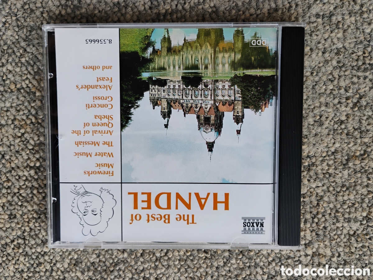 CDs de m&uacute;sica: Haendel: The best of Haendel. Diversos int&eacute;rpretes. Naxos