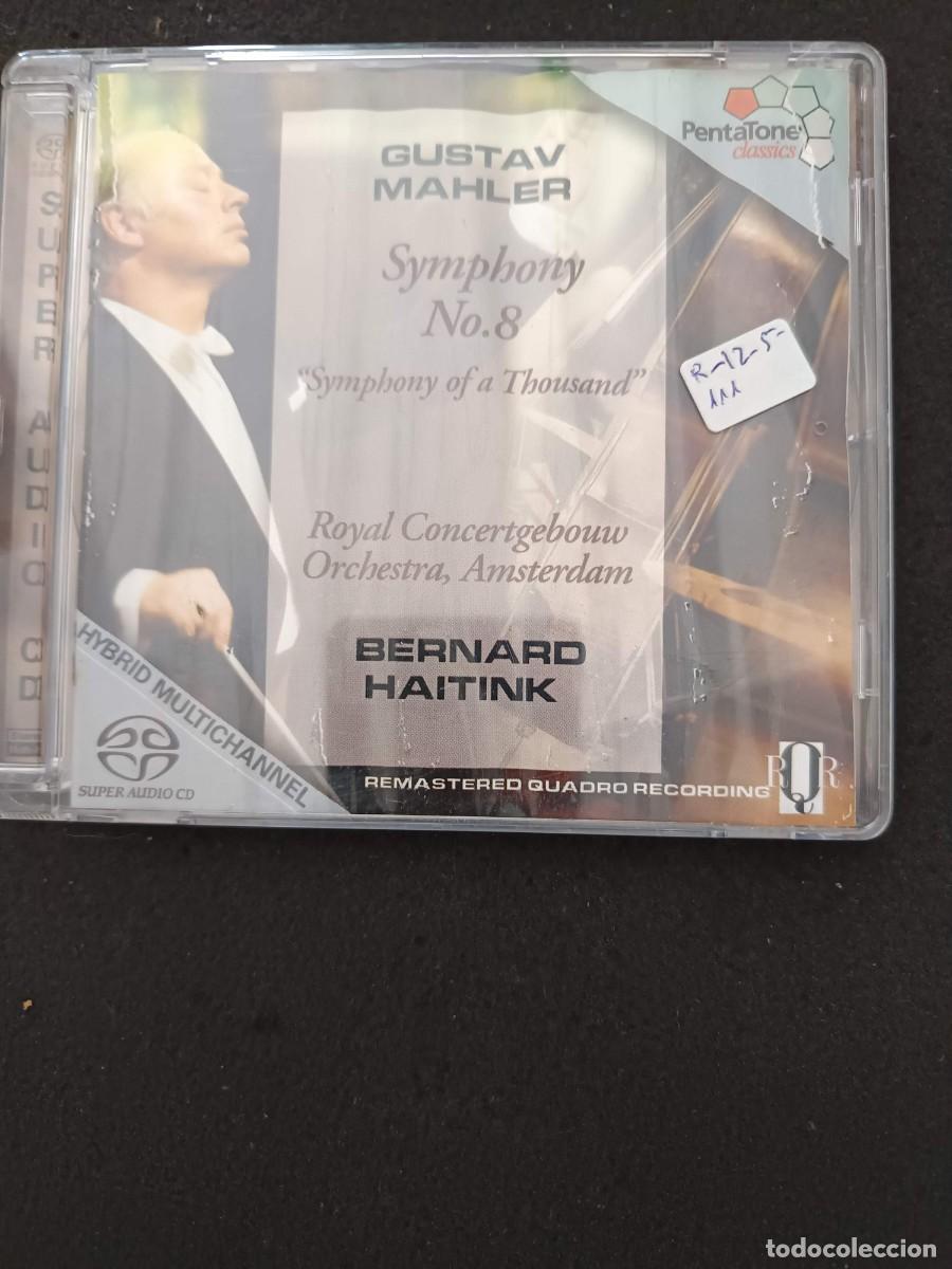 CDs de m&uacute;sica: MAHLER. SYMPHONY N&ordm; 8. &rdquo;SYMPHONY OF A THOUSEND&rdquo;. DIR: HAITINK. ROYAL CONCERTGEBOUW ORCHESTRA, AMSTE