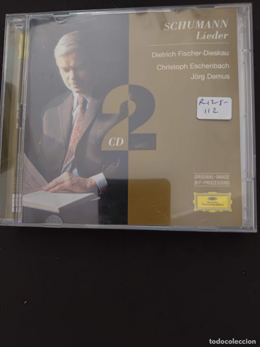 CDs de m&uacute;sica: 2 CD. SCHUMANN: LIEDER. BAR&Iacute;TONO: DIETRICH FISCHER-DIESKAU. PIANO: J&Ouml;RG DEMUS / CHRISTOPH ESCHENBACH