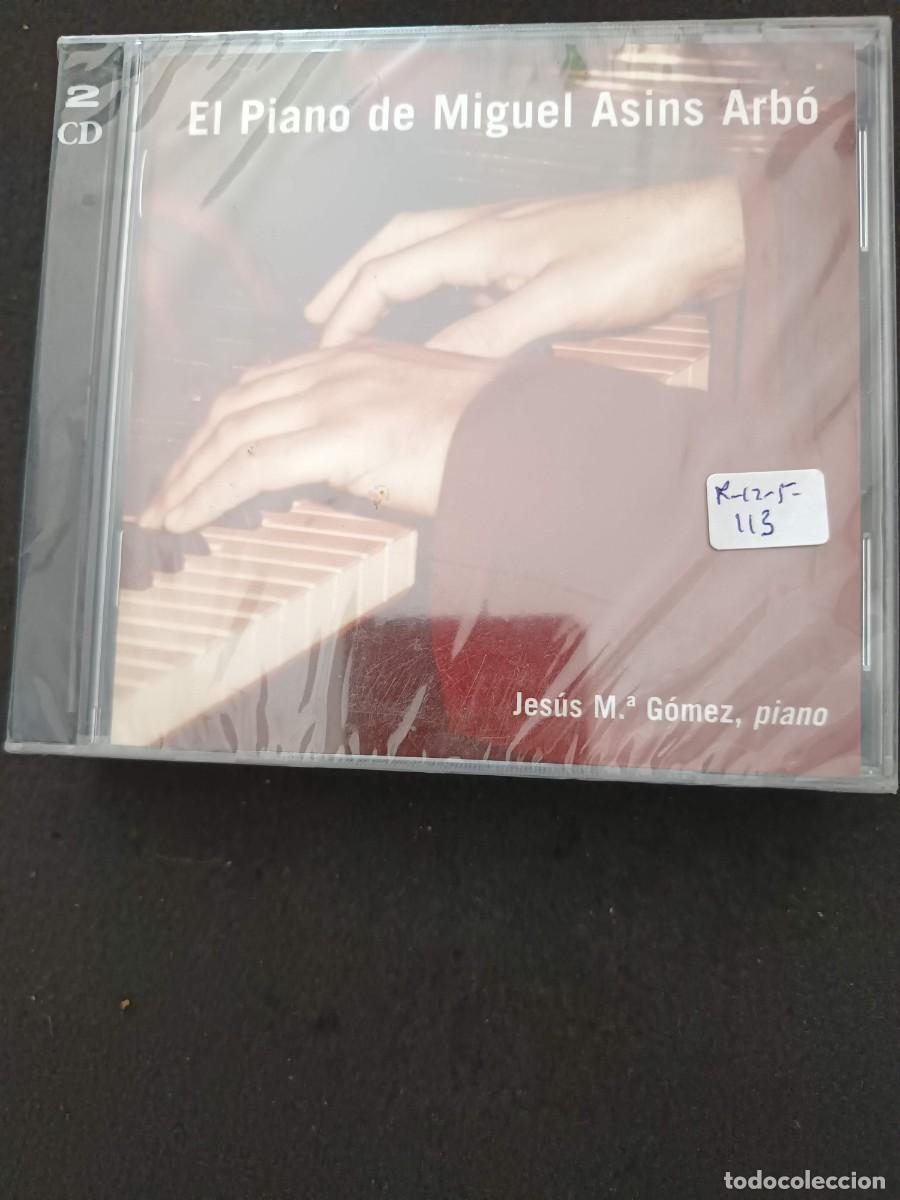 CDs de m&uacute;sica: 2 CD. EL PIANO DE MIGUEL ASINS ARB&Oacute;. PIANO: JES&Uacute;S M&ordm;. G&Oacute;MEZ