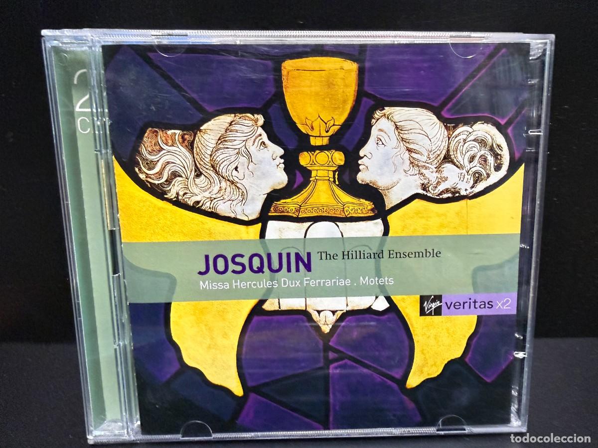 CDs de m&uacute;sica: Josquin Des Pr&eacute;s - Hilliard Ensemble - Missa Hercules Dux Ferrariae. Motets (2xCD)