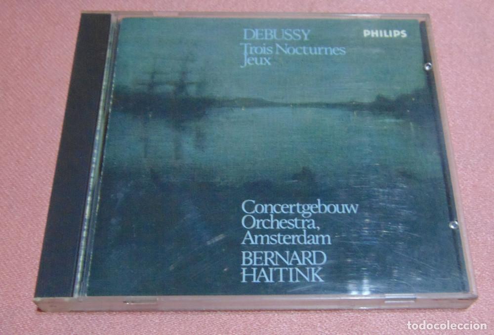 CD de M&uacute;sica: DEBUSSY - NOCTURNES - JEUX - CONCERTGEBOUW AMSTERDAM - BERNARD HAITINK - CD ALBUM - BLUE FACE