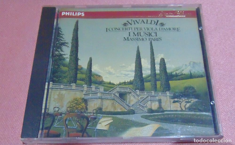 CD de M&uacute;sica: ANTONIO VIVALDI - CONCERTI PER VIOLA D'AMORE - I MUSICI - MASSIMO PARIS - CD ALBUM - MADE IN GERMANY