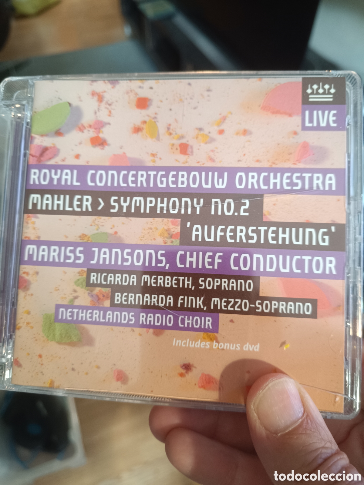 CDs de m&uacute;sica: Mahler &ndash; Symphony No. 2 'Auferstehung' (3xCDs)