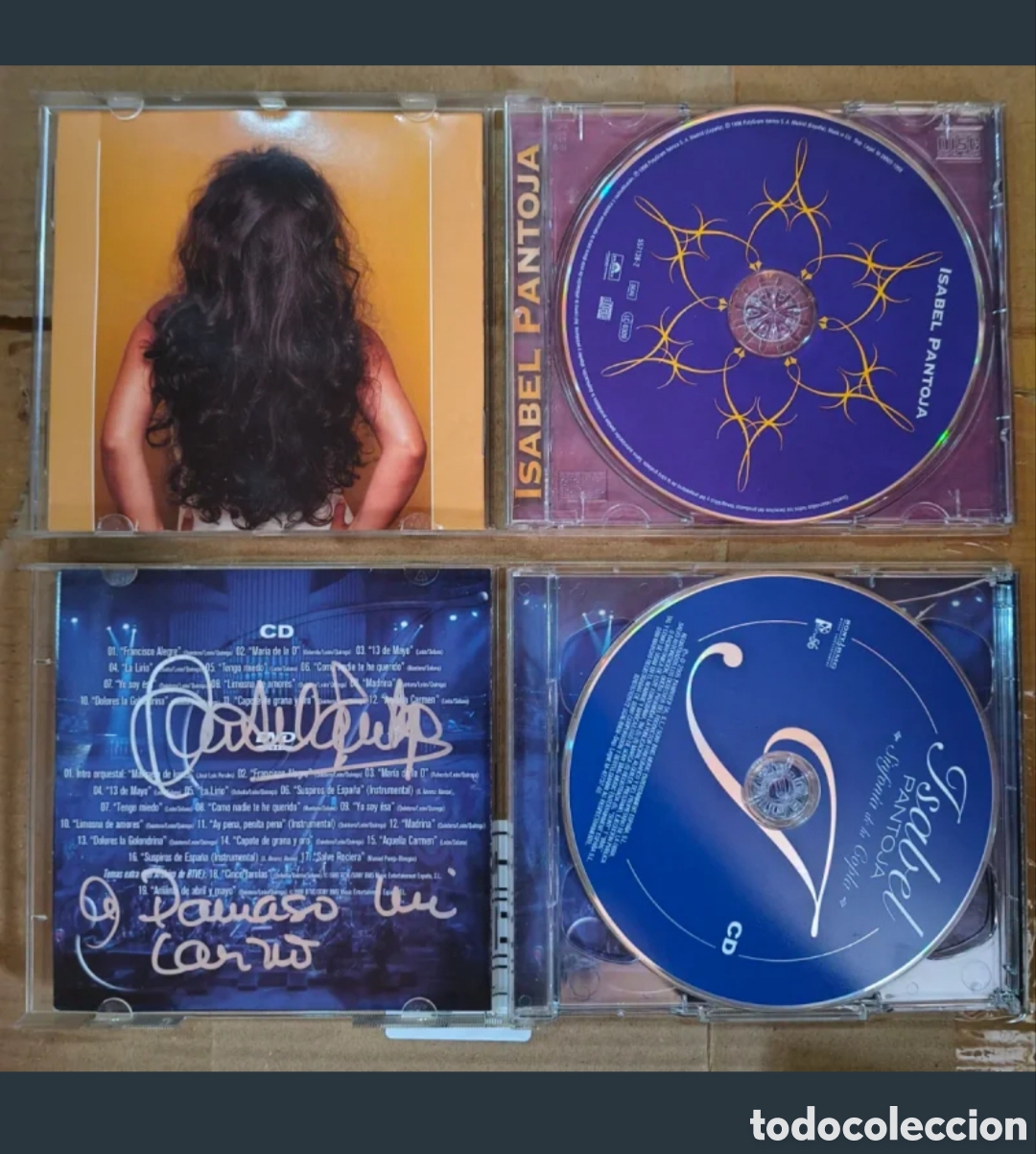 CDs de m&uacute;sica: CD Isabel Pantoja Sinf&oacute;nia de la copla