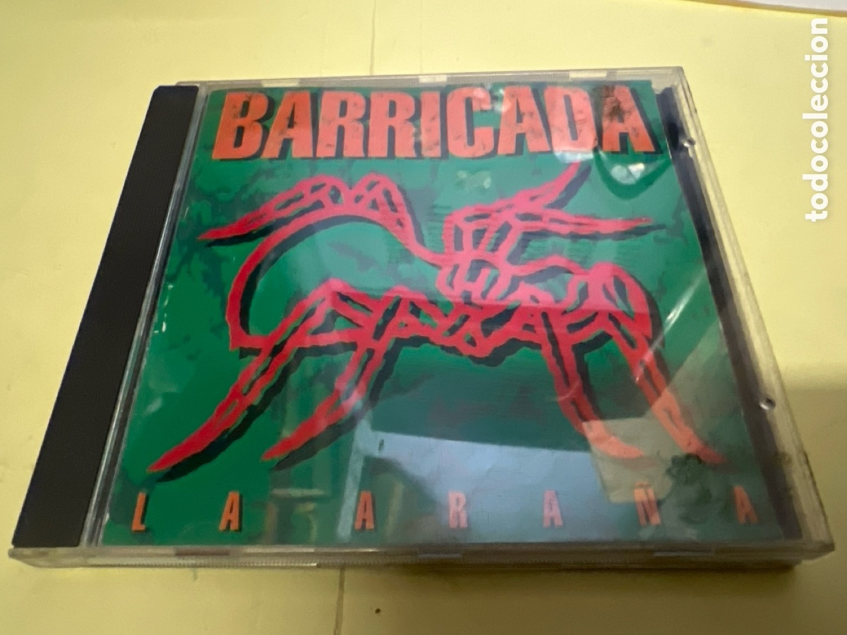 CDs de m&uacute;sica: T1/D3/107. Barricada &ndash; La Ara&ntilde;a. 1994. CD, Album