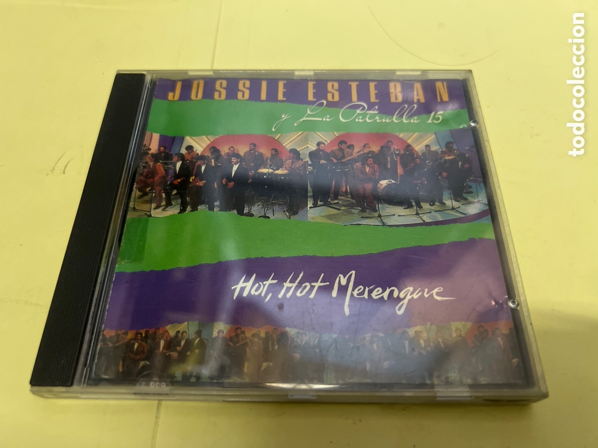 CDs de m&uacute;sica: T1/D3/108. CD. Jossie Esteban Y La Patrulla 15 &ndash; Hot, Hot, Merengue
