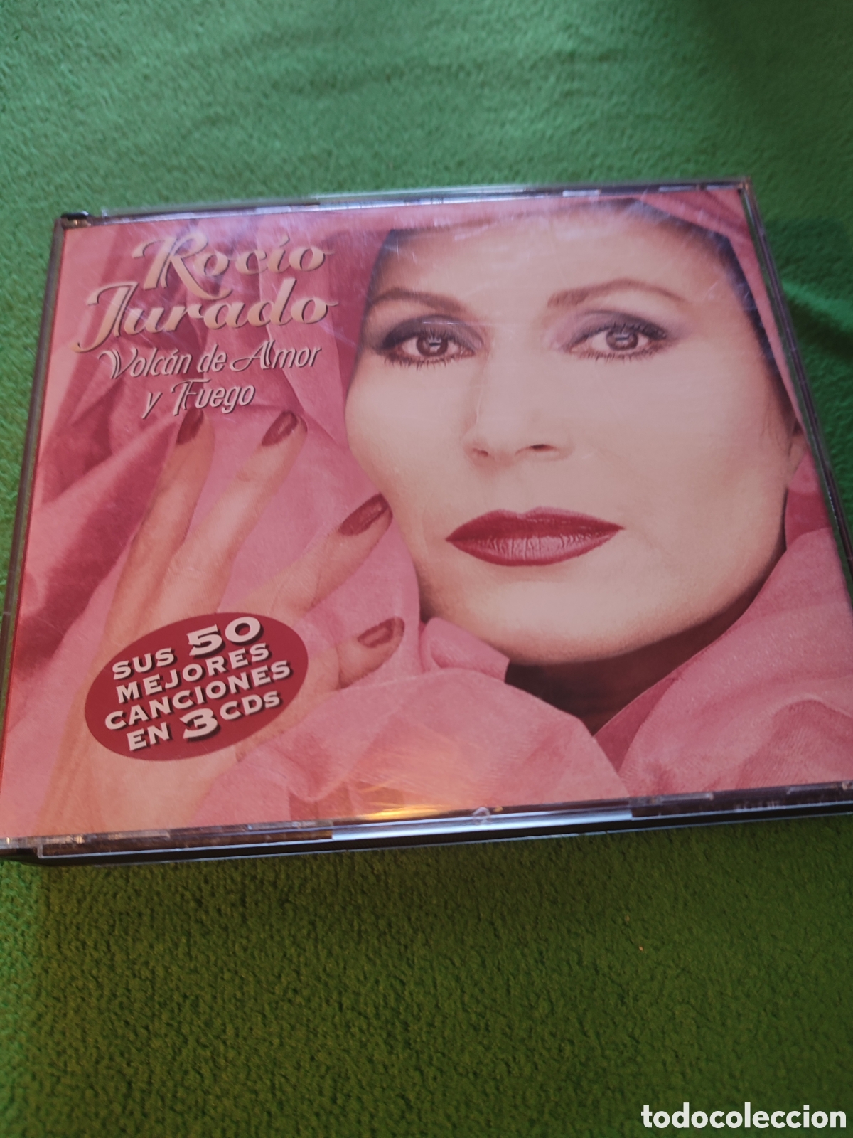 CDs de m&uacute;sica: Roc&iacute;o Jurado - Volc&aacute;n de amor y fuego 3 Cds