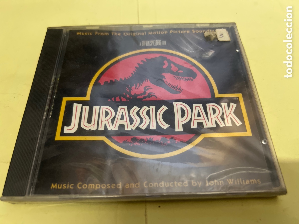 CDs de m&uacute;sica: T1/D3/116. CD - John Williams &ndash; Jurassic Park