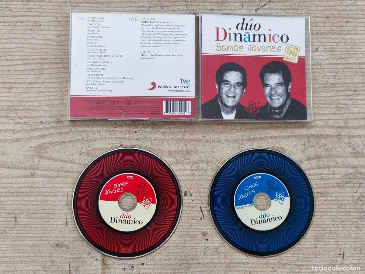 CDs de m&uacute;sica: D&uacute;o Din&aacute;mico - Somos J&oacute;venes - 50 A&ntilde;os - CD + DVD