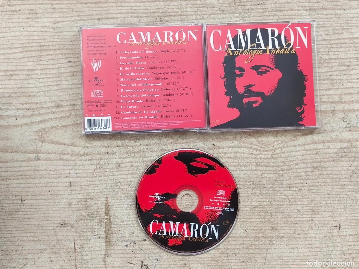 CDs de m&uacute;sica: Camar&oacute;n - Antolog&iacute;a In&eacute;dita CD