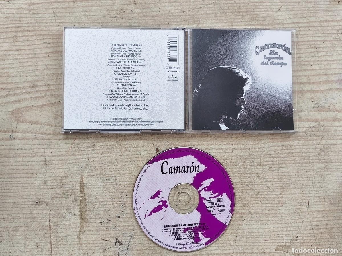 CDs de m&uacute;sica: Camar&oacute;n - La Leyenda Del Tiempo CD