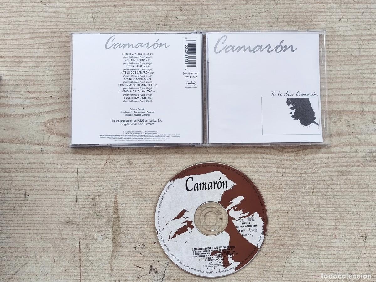 CDs de m&uacute;sica: Camar&oacute;n - Te Lo Dice Camar&oacute;n CD