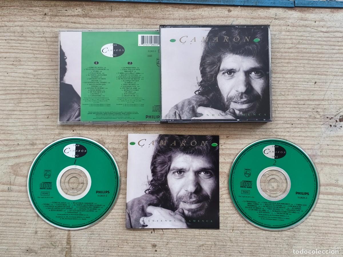 CDs de m&uacute;sica: Camar&oacute;n - Una Leyenda Flamenca (1969 - 1992) - 2 CD