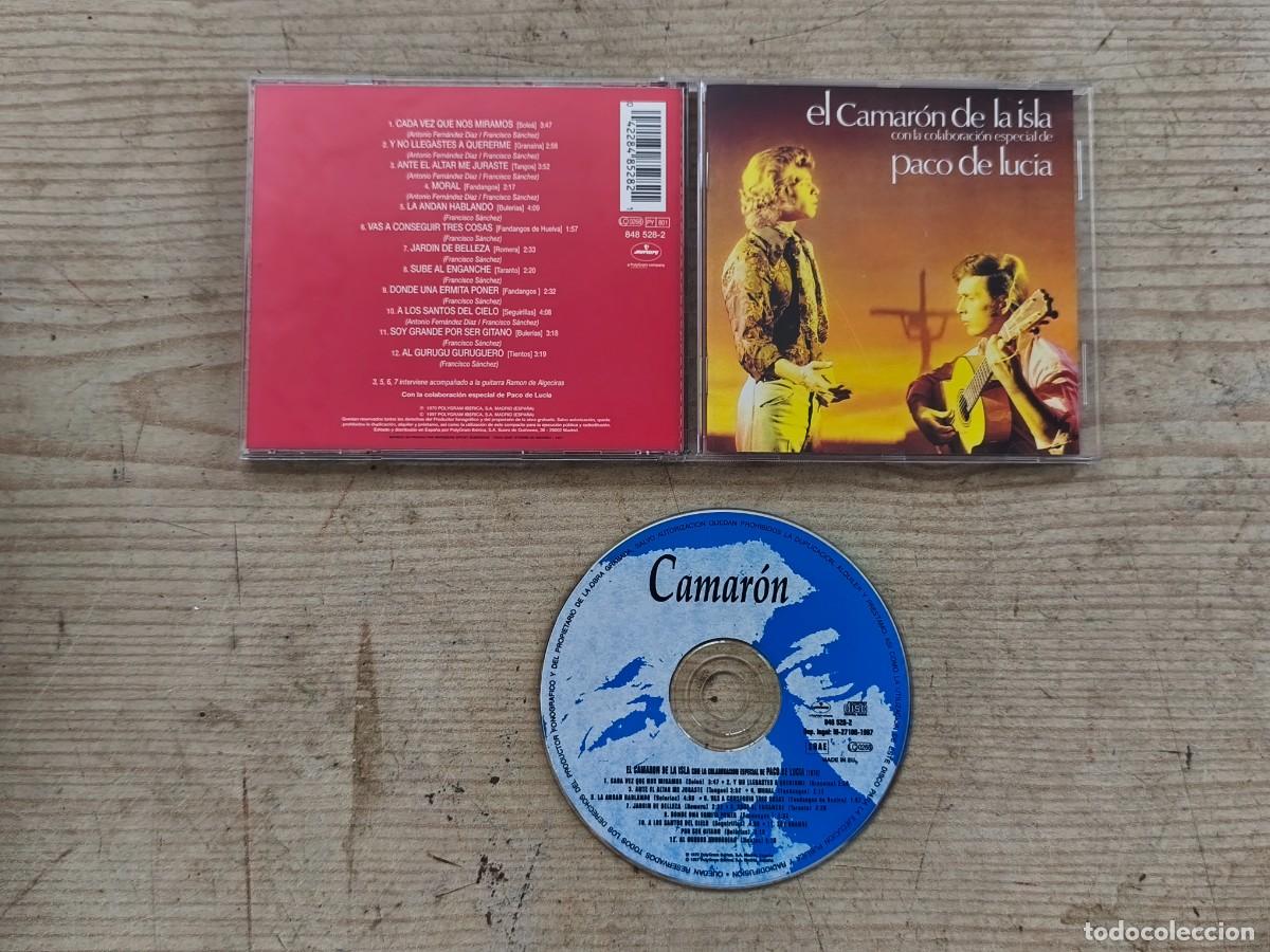 CDs de m&uacute;sica: Camar&oacute;n Con Paco De Lucia - Cada Vez Que Nos Miramos CD