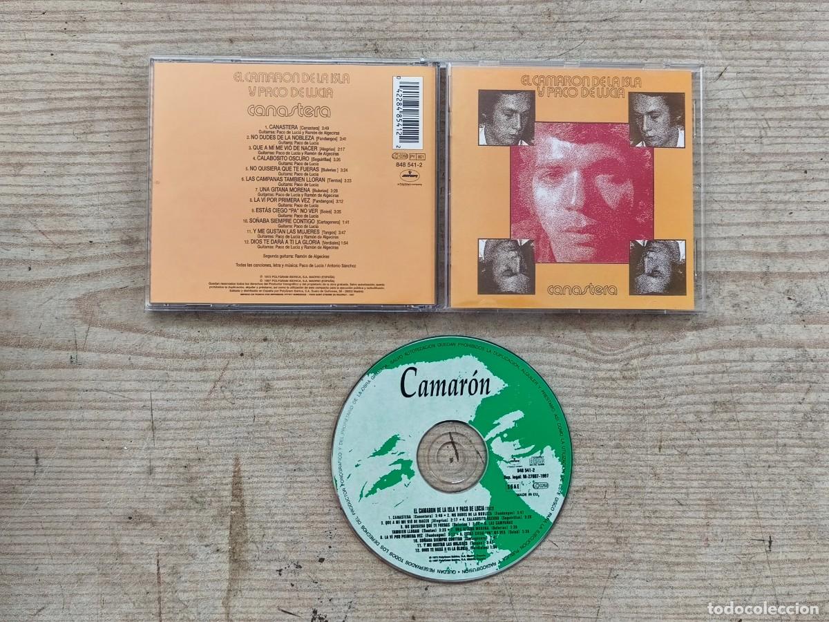 CDs de m&uacute;sica: Camar&oacute;n Con Paco De Lucia - Canastera CD